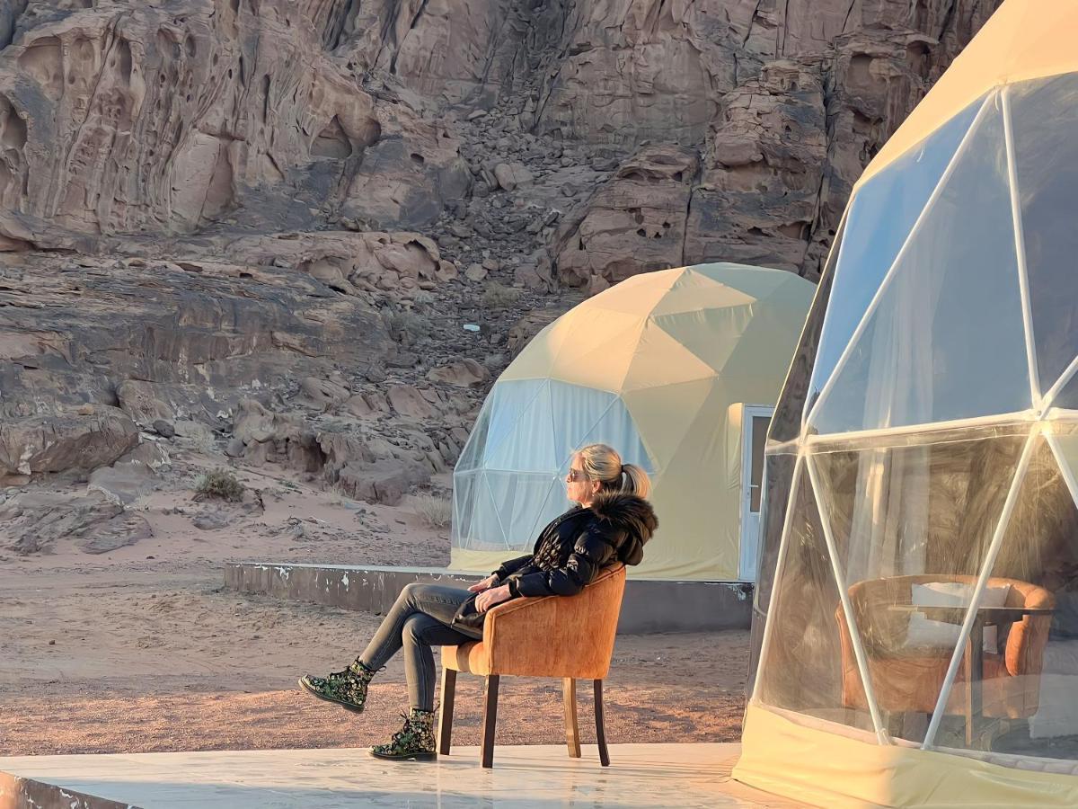 Wadi Rum Stargazing Camp Exterior foto