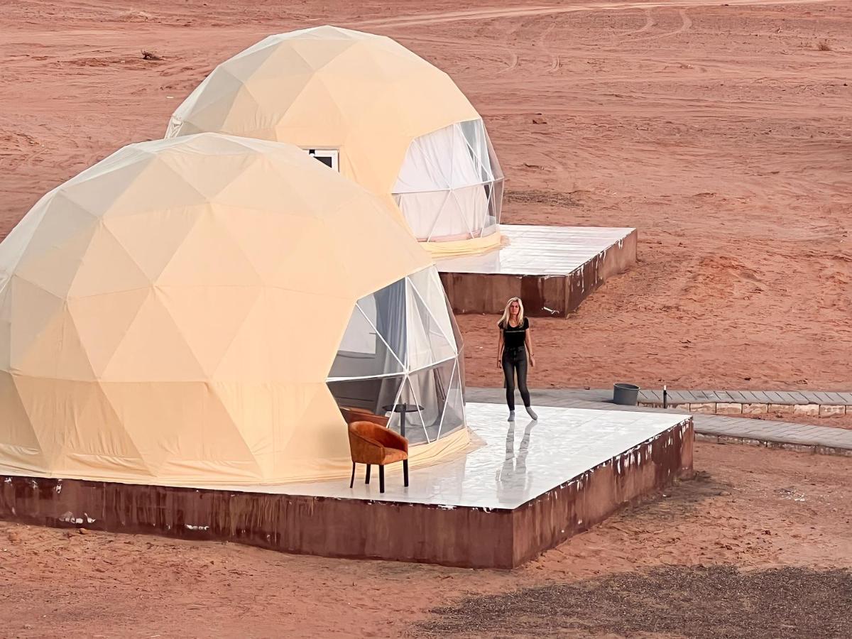 Wadi Rum Stargazing Camp Exterior foto