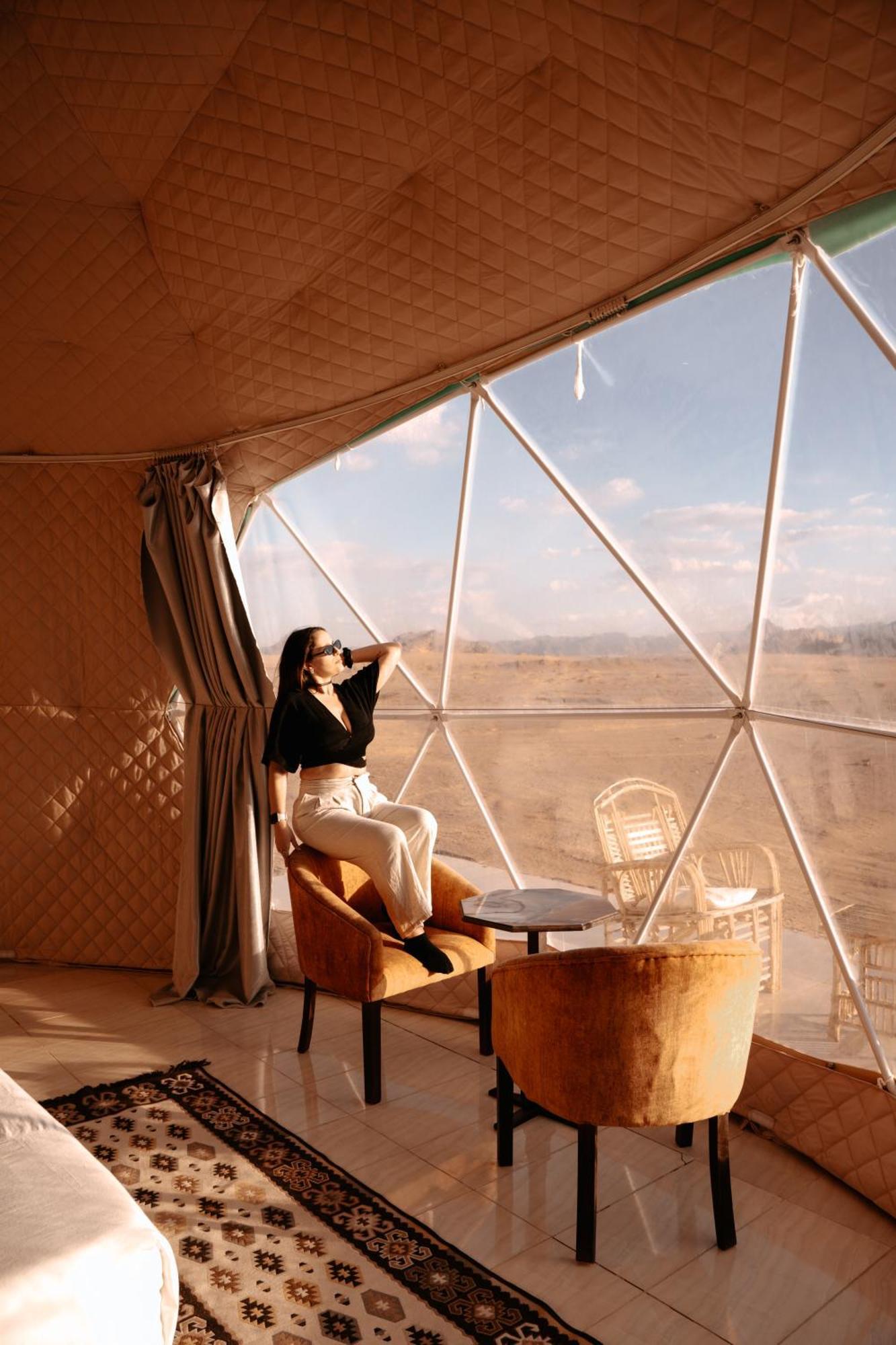 Wadi Rum Stargazing Camp Exterior foto