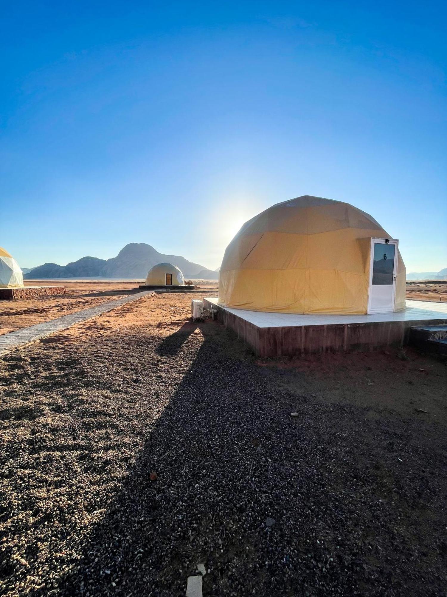 Wadi Rum Stargazing Camp Exterior foto