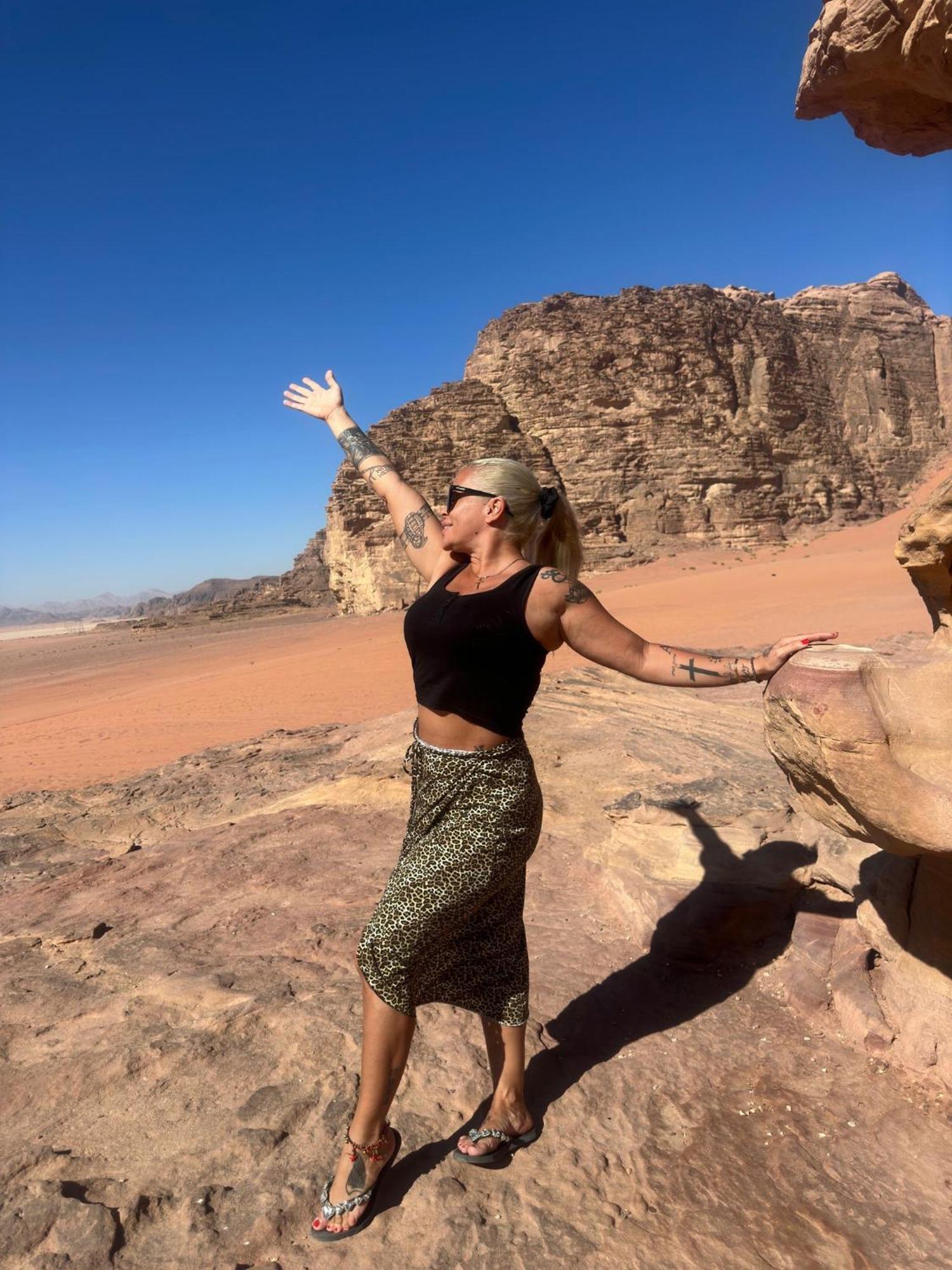 Wadi Rum Stargazing Camp Exterior foto